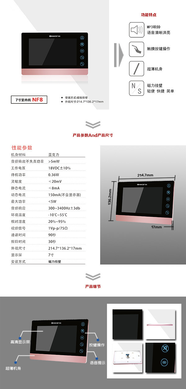 万源市楼宇可视室内主机二号